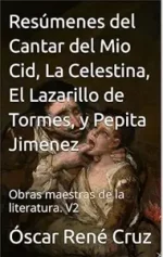 Resúmenes del Cantar del Mio Cid, La Celestina, El Lazarillo de Tormes, y Pepita Jimenez: Obras maestras de la literatura. V2