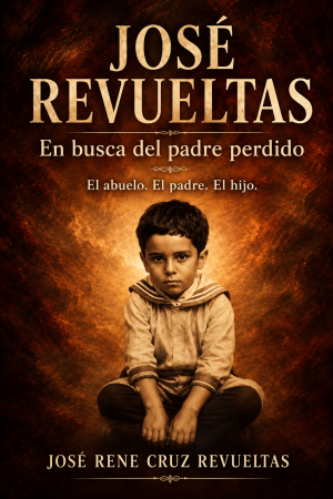 Portada de José Revueltas en busca del padre perdido, de José René Cruz Revueltas